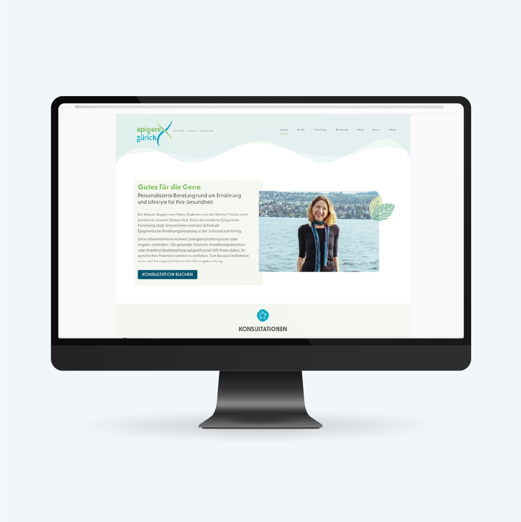 epigenix Webdesign 1